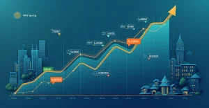 График роста стоимости недвижимости